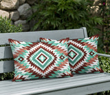 Kenai 2 Sets Indoor/Outdoor Reversible Rectangular Pillow