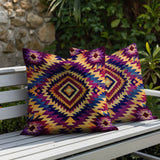 Kenai 2 Sets Indoor/Outdoor Reversible Square Pillow