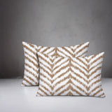Kent Zebra Print Indoor/Outdoor Reversible Rectangular Pillow