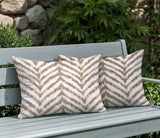 Kent Zebra Print Indoor/Outdoor Reversible Rectangular Pillow