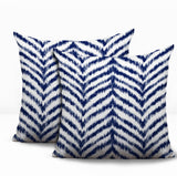 Kent Zebra Print Indoor/Outdoor Reversible Square Pillow