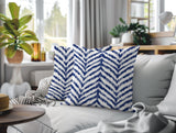 Kent Zebra Print Indoor/Outdoor Reversible Square Pillow