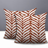 Kent Zebra Print Indoor/Outdoor Reversible Square Pillow