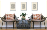 Kent Zebra Print Indoor/Outdoor Reversible Rectangular Pillow