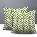 Kent Zebra Print Indoor/Outdoor Reversible Square Pillow