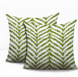 Kent Zebra Print Indoor/Outdoor Reversible Square Pillow