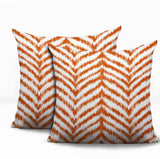 Kent Zebra Print Indoor/Outdoor Reversible Square Pillow