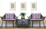 Kent Zebra Print Indoor/Outdoor Reversible Rectangular Pillow