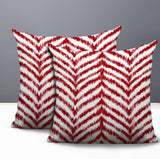 Kent Zebra Print Indoor/Outdoor Reversible Square Pillow