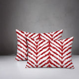 Kent Zebra Print Indoor/Outdoor Reversible Rectangular Pillow