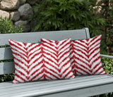 Kent Zebra Print Indoor/Outdoor Reversible Rectangular Pillow