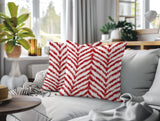Kent Zebra Print Indoor/Outdoor Reversible Square Pillow