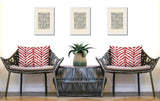 Kent Zebra Print Indoor/Outdoor Reversible Rectangular Pillow