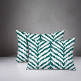 Kent Zebra Print Indoor/Outdoor Reversible Rectangular Pillow