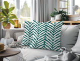 Kent Zebra Print Indoor/Outdoor Reversible Square Pillow
