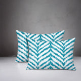 Kent Zebra Print Indoor/Outdoor Reversible Rectangular Pillow