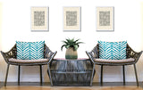Kent Zebra Print Indoor/Outdoor Reversible Rectangular Pillow