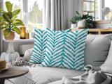 Kent Zebra Print Indoor/Outdoor Reversible Square Pillow