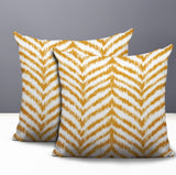 Kent Zebra Print Indoor/Outdoor Reversible Square Pillow