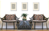 Kenzi Zebra Print Indoor/Outdoor Reversible Rectangular Pillow