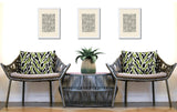 Kenzi Zebra Print Indoor/Outdoor Reversible Rectangular Pillow