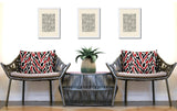 Kenzi Zebra Print Indoor/Outdoor Reversible Rectangular Pillow