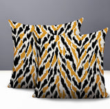 Kenzi Zebra Print Indoor/Outdoor Reversible Square Pillow