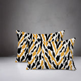Kenzi Zebra Print Indoor/Outdoor Reversible Rectangular Pillow