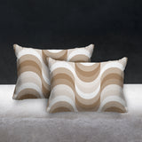 Kesper Geometric Reversible Indoor/Outdoor Rectangular Pillow