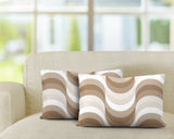 Kesper Geometric Reversible Indoor/Outdoor Rectangular Pillow