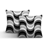 Kesper Geometric Reversible Indoor/Outdoor Square Pillow