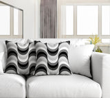 Kesper Geometric Reversible Indoor/Outdoor Square Pillow