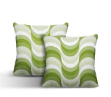 Kesper Geometric Reversible Indoor/Outdoor Square Pillow