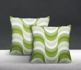 Kesper Geometric Reversible Indoor/Outdoor Square Pillow