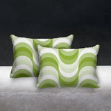 Kesper Geometric Reversible Indoor/Outdoor Rectangular Pillow