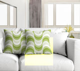 Kesper Geometric Reversible Indoor/Outdoor Square Pillow