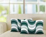 Kesper Geometric Reversible Indoor/Outdoor Rectangular Pillow