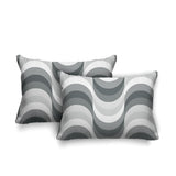 Kesper Geometric Reversible Indoor/Outdoor Rectangular Pillow