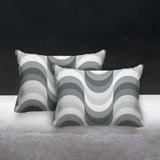 Kesper Geometric Reversible Indoor/Outdoor Rectangular Pillow