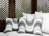 Kesper Geometric Reversible Indoor/Outdoor Rectangular Pillow