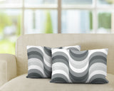 Kesper Geometric Reversible Indoor/Outdoor Rectangular Pillow