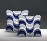 Kesper Geometric Reversible Indoor/Outdoor Square Pillow