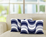 Kesper Geometric Reversible Indoor/Outdoor Rectangular Pillow