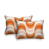 Kesper Geometric Reversible Indoor/Outdoor Rectangular Pillow