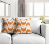 Kesper Geometric Reversible Indoor/Outdoor Square Pillow