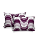 Kesper Geometric Reversible Indoor/Outdoor Rectangular Pillow