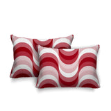 Kesper Geometric Reversible Indoor/Outdoor Rectangular Pillow