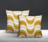 Kesper Geometric Reversible Indoor/Outdoor Square Pillow