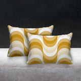 Kesper Geometric Reversible Indoor/Outdoor Rectangular Pillow