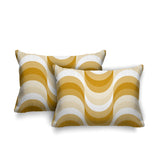 Kesper Geometric Reversible Indoor/Outdoor Rectangular Pillow